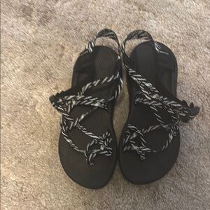 🍍 Chaco Women's Zcloud X2 Sandal Wily Black & White Size 10🍍